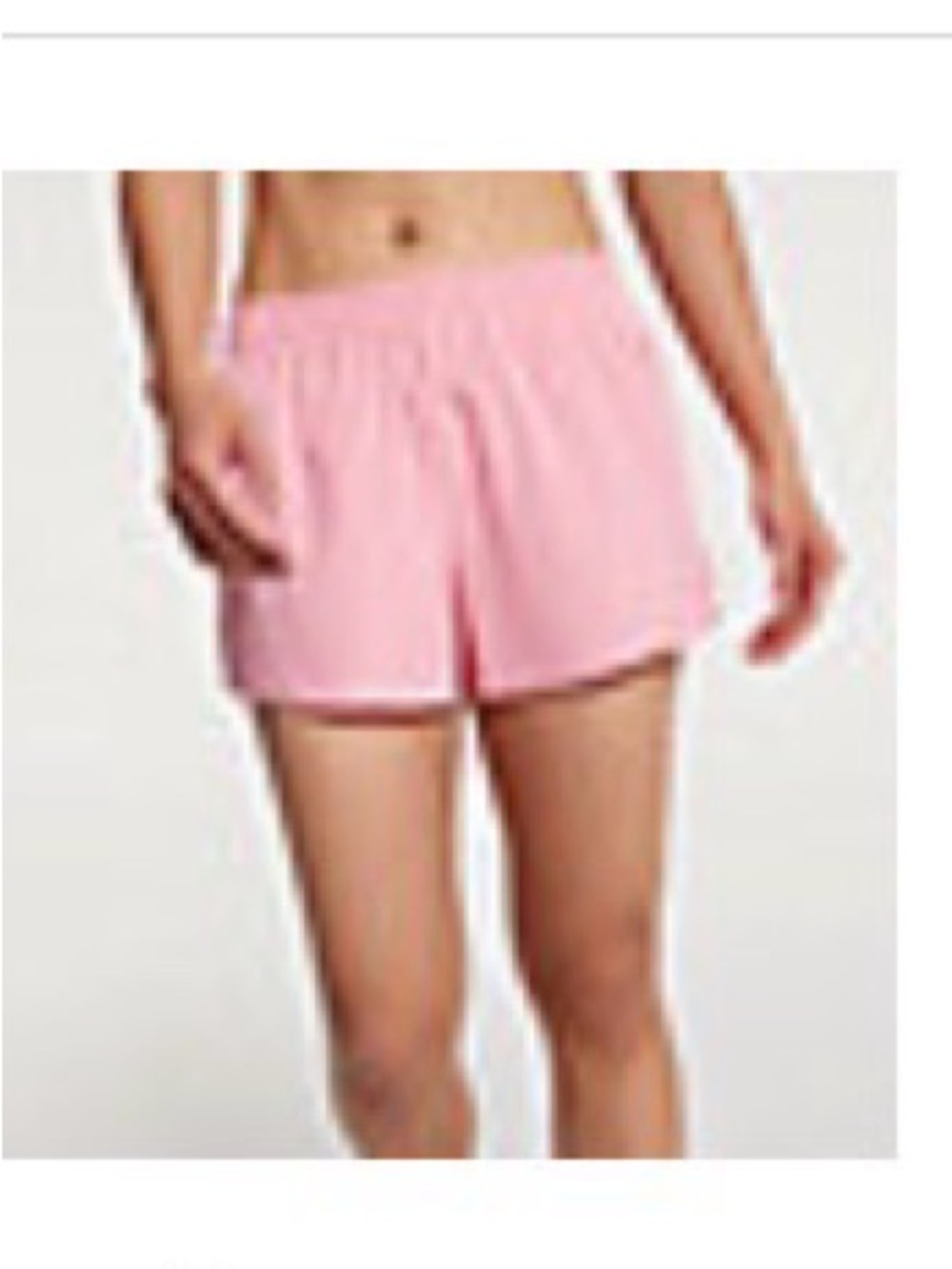 Calia Blush Pink Mid Rise Infinity Shorts